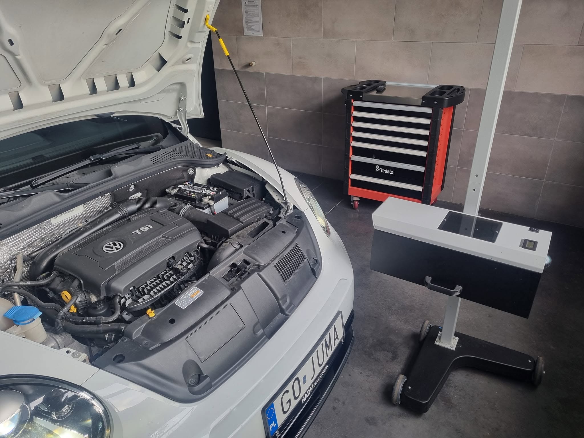 VW Beetle TSI – diagnostyka silnika