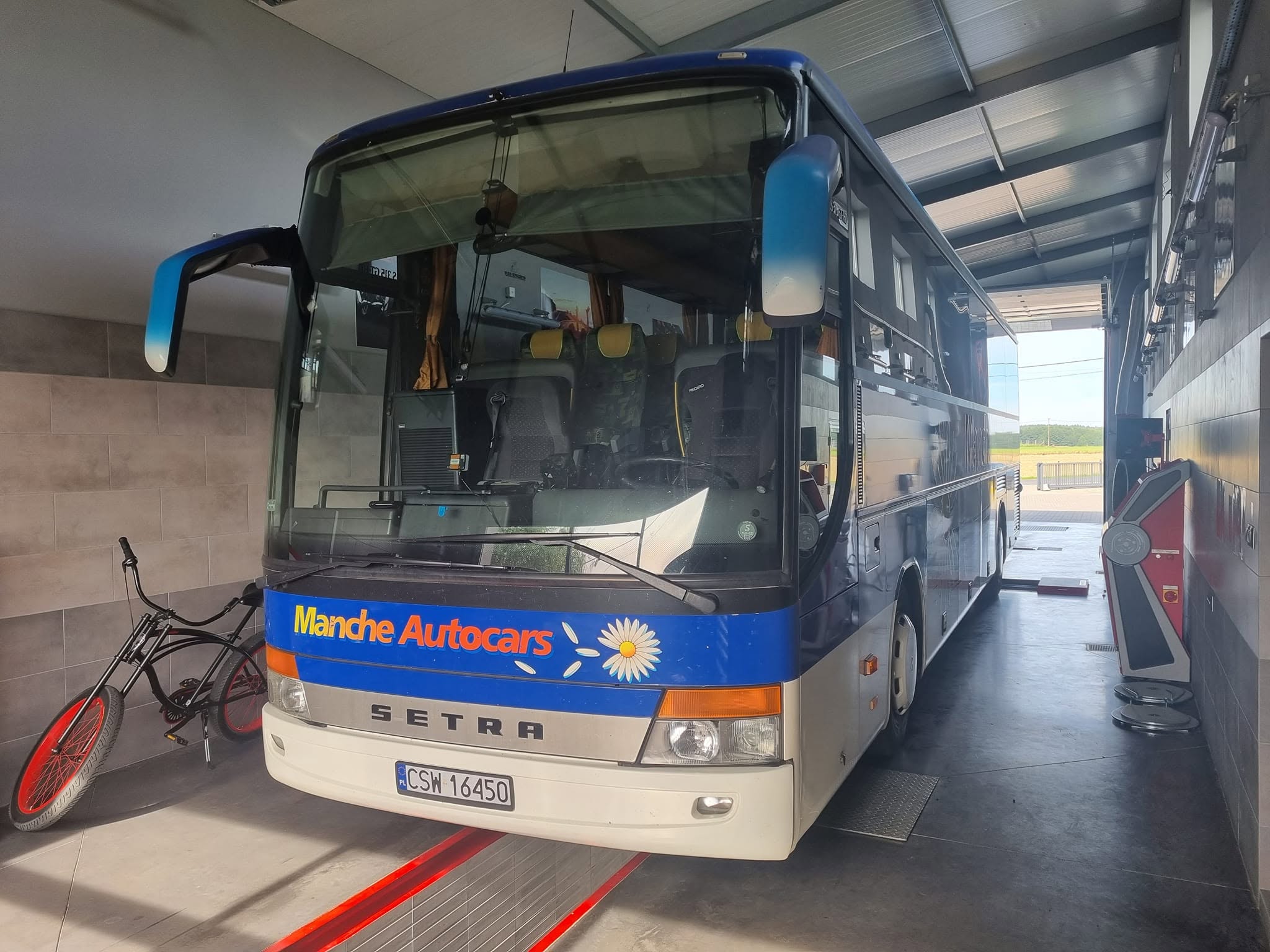 Autobus Setra – przegląd techniczny